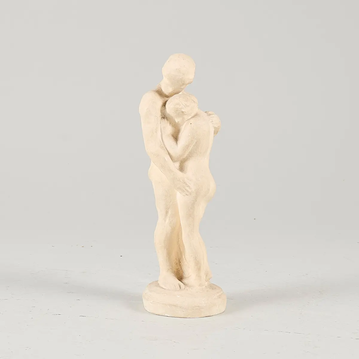 CARL ELDH. Skulptur, Gips, Par, signerad.