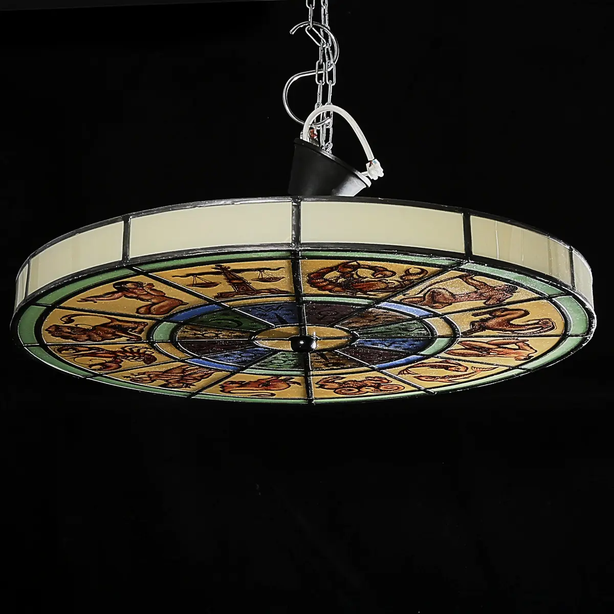 OTTO SCHULZ. Plafond, Troligen, Zodiak, ca 1920/30-tal.