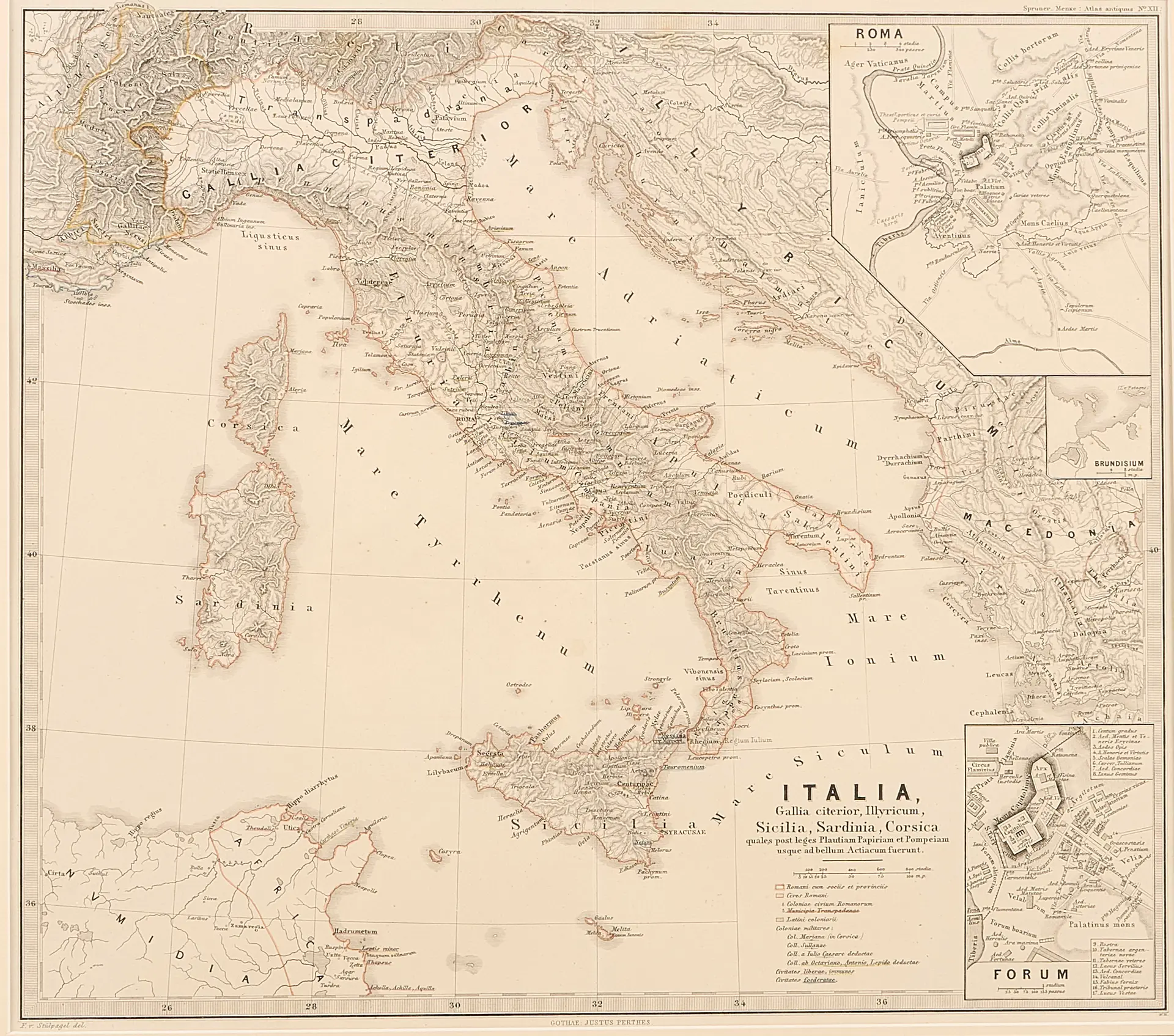 KARTA, Italien Sicilia mm.