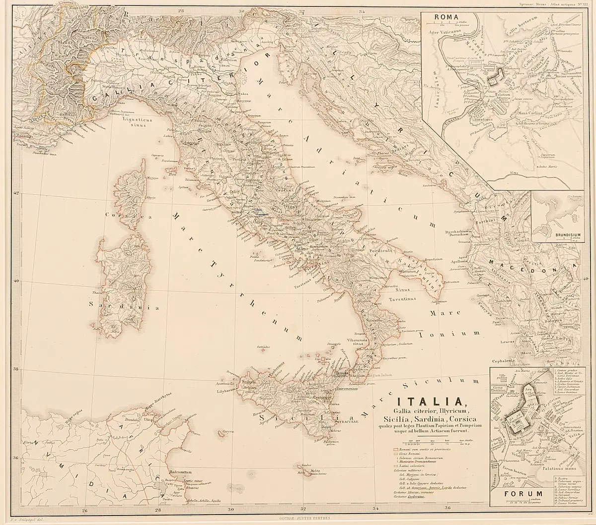 KARTA, Italien Sicilia mm.