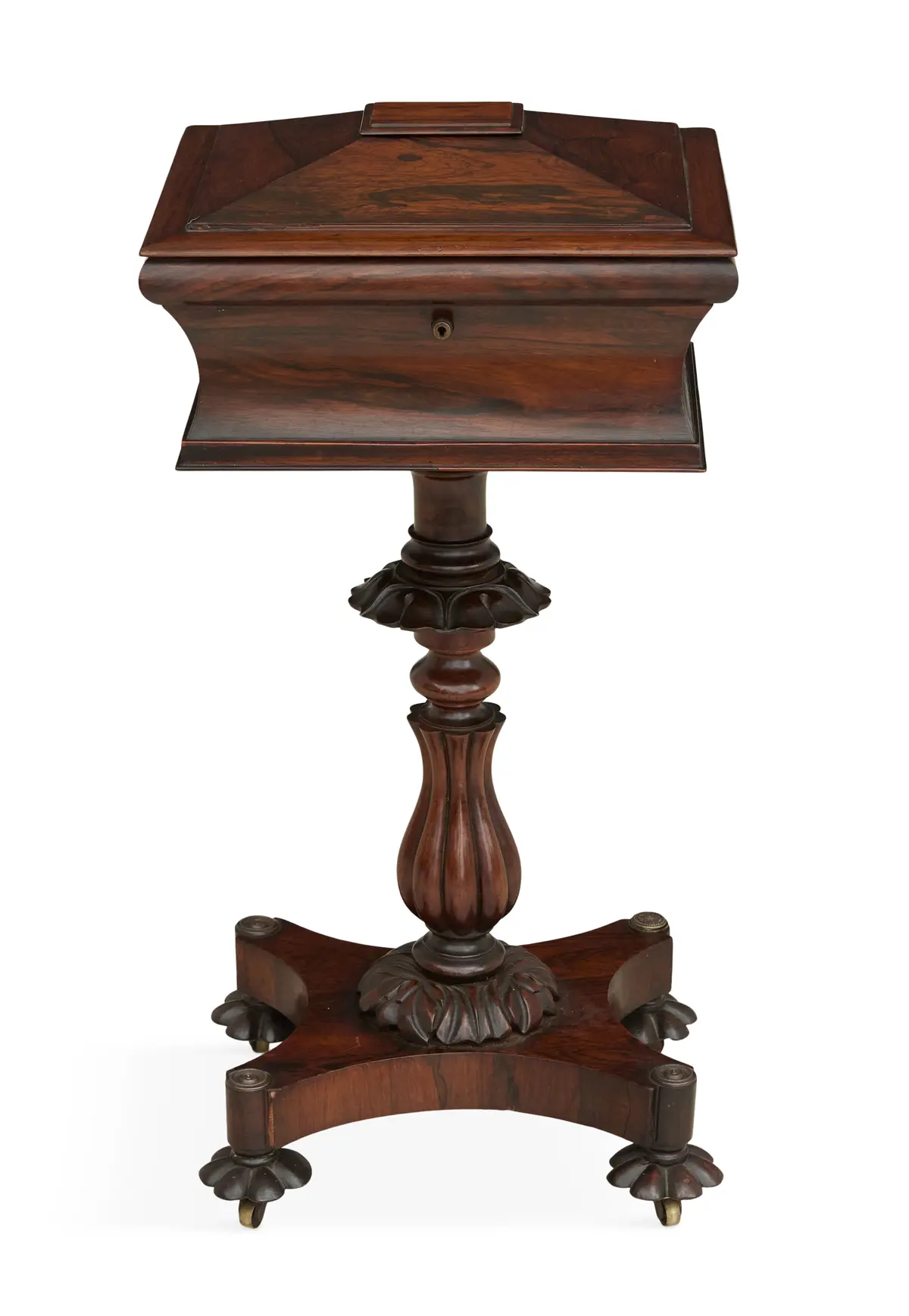 Regency Rosewood Teapoy