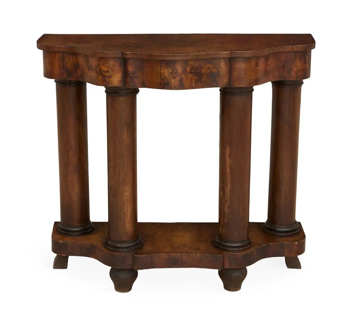 Biedermeier Walnut Side Table