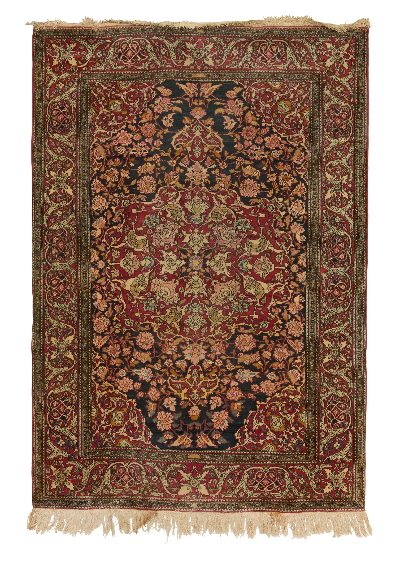 Semi-Antique Farahan Sarouk Carpet