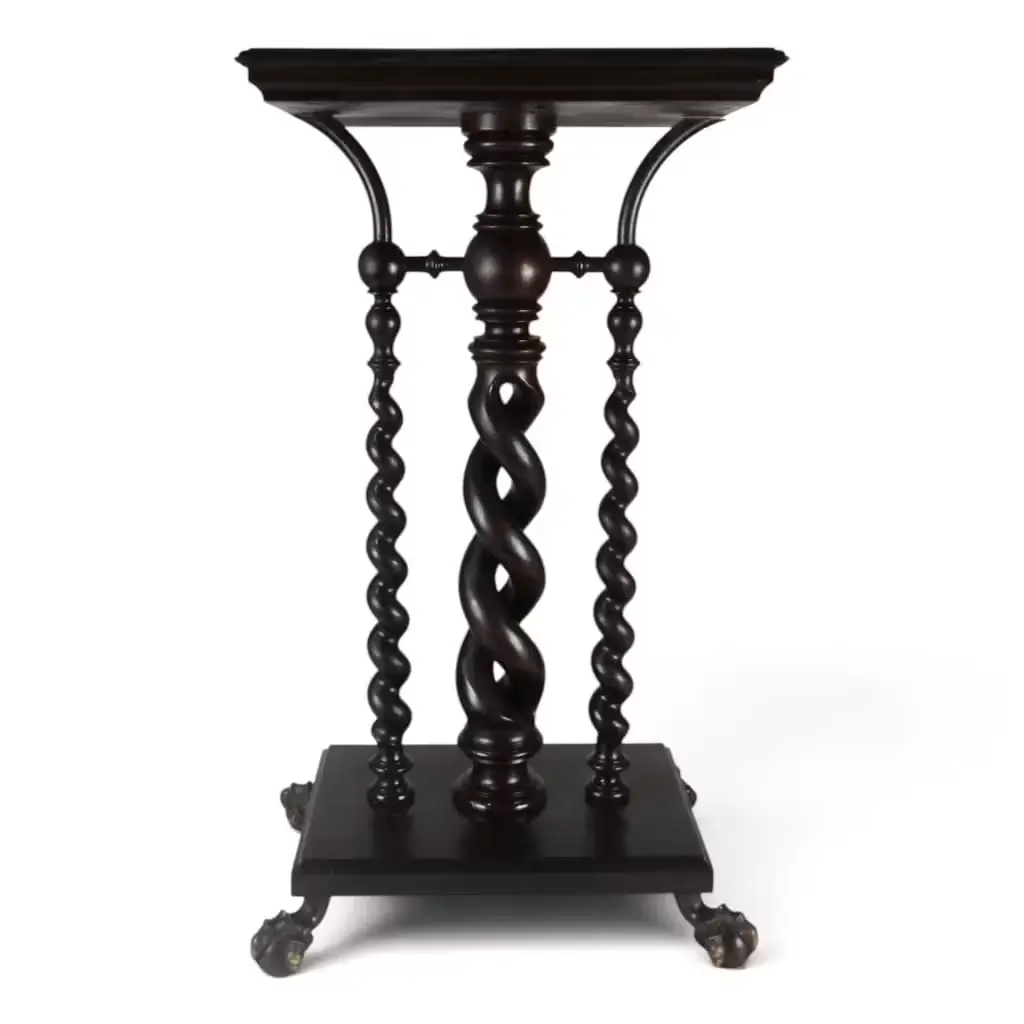 Lot 16: Victorian Barley-Twist Pedestal Stand