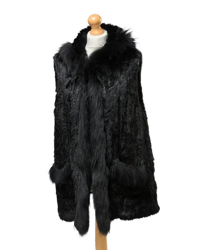 A collection of women's furs