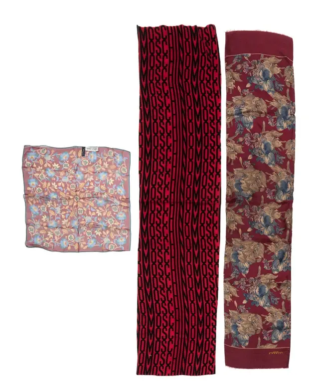 A Collection of Designer Scarves