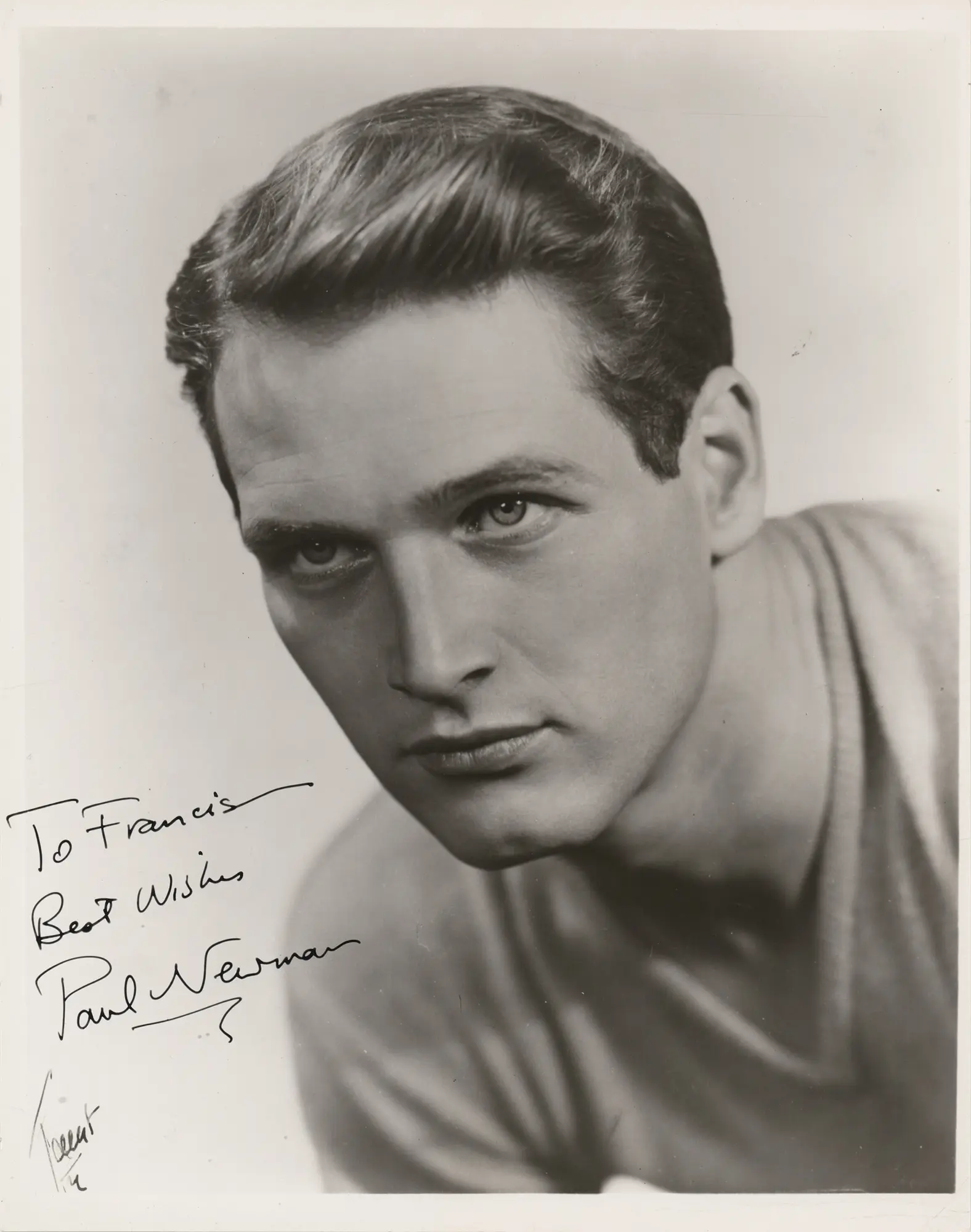 Paul Newman Signed Photograph
