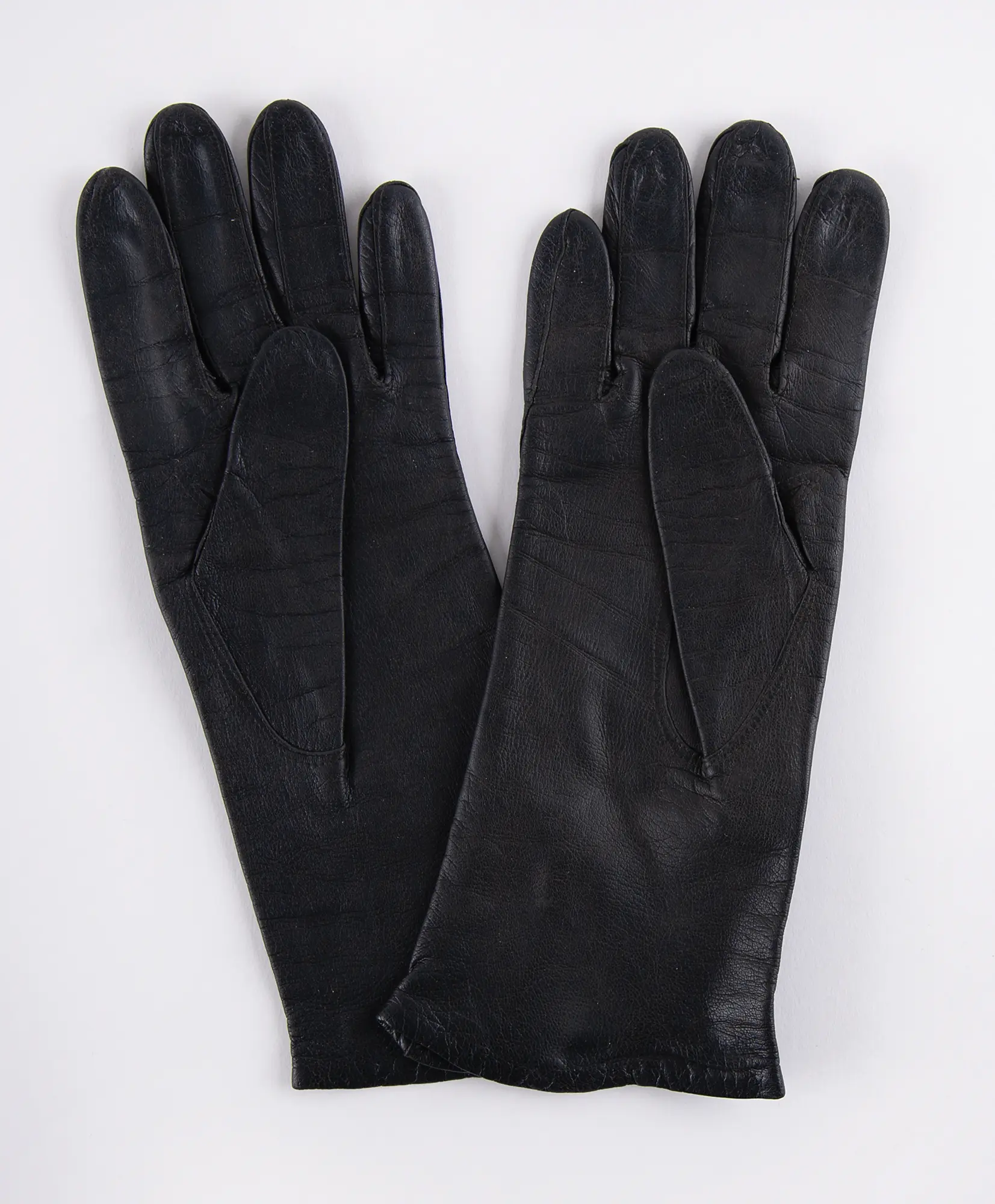 Jacqueline Kennedy's Personally-Owned Pair of Black Kid Leather Gloves