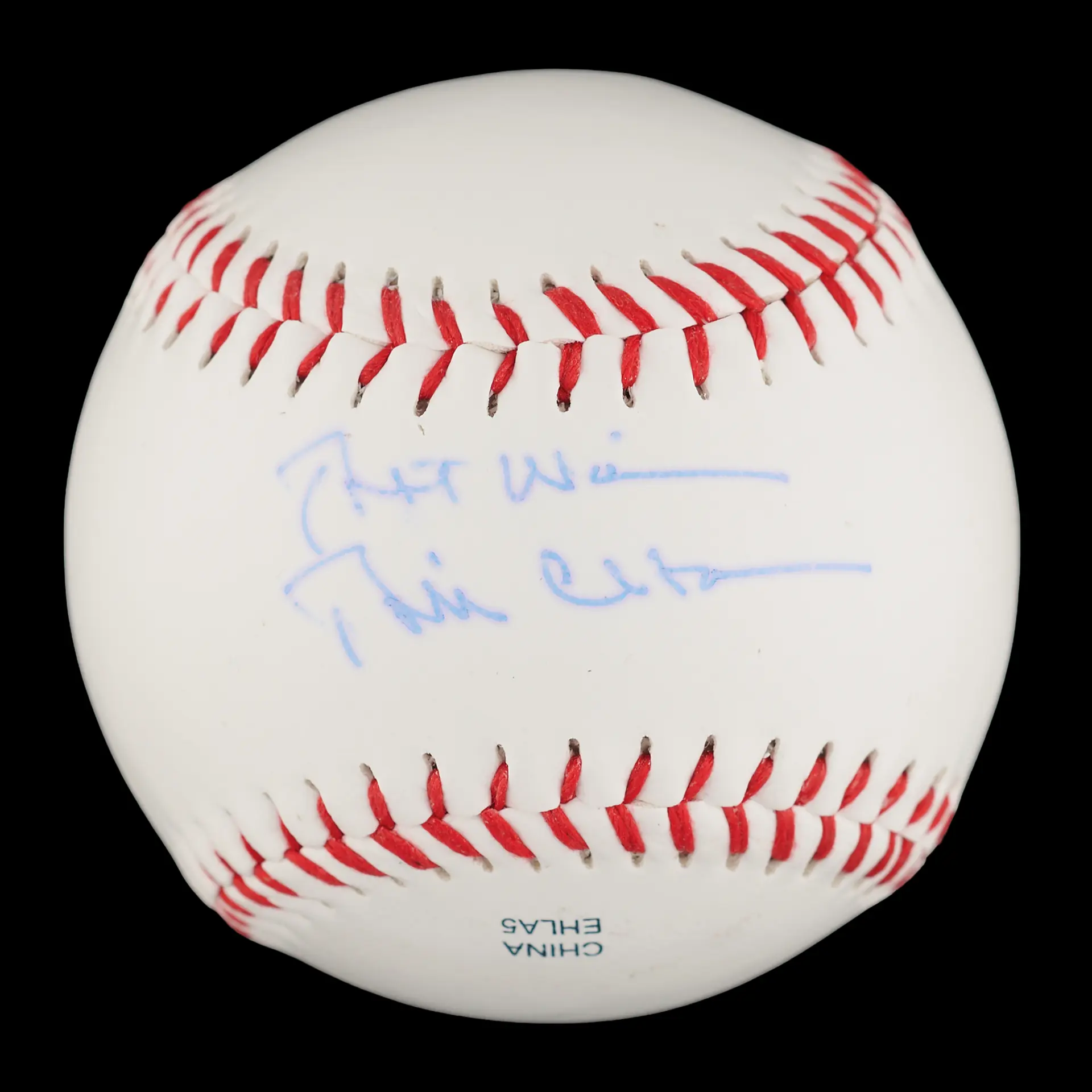 Bill Clinton Signed Baseball