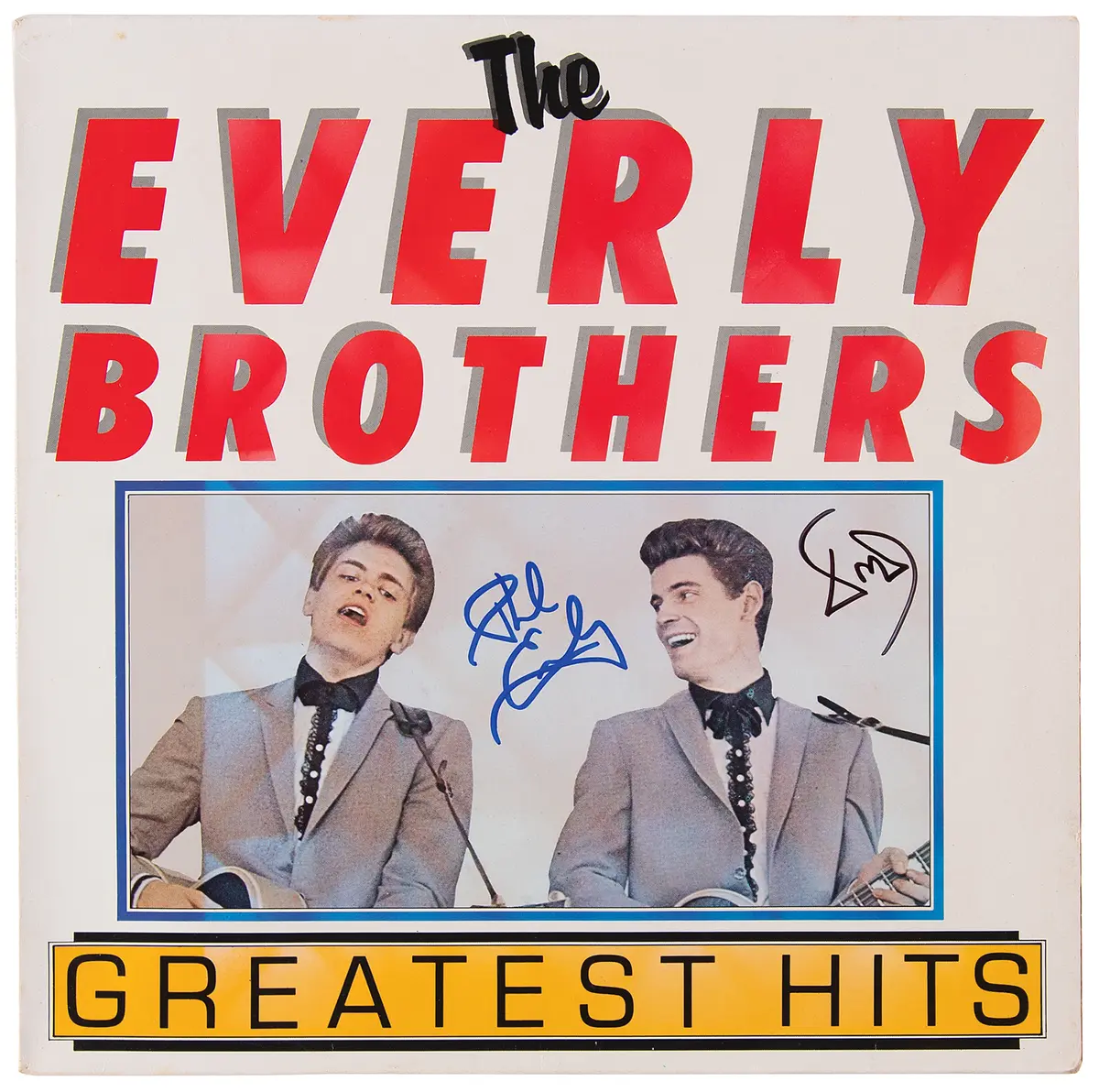 Everly Brothers Signed Album - Greatest Hits