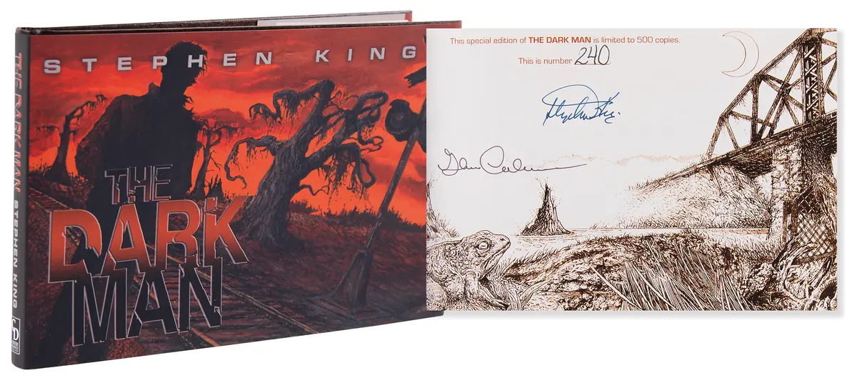 Stephen King Book - The Dark Man (Deluxe Ltd. Ed. #240/550)