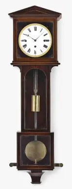 A small early 19th century three train Vienna laterndluhr regulator