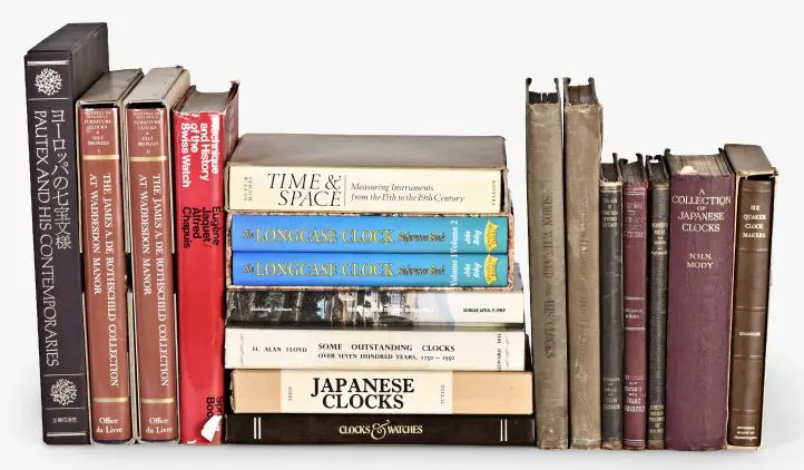 A good collection of horological and scientific books and reference materials