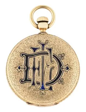 An early Patek Philippe pocket watch with Adrien Philippe's first