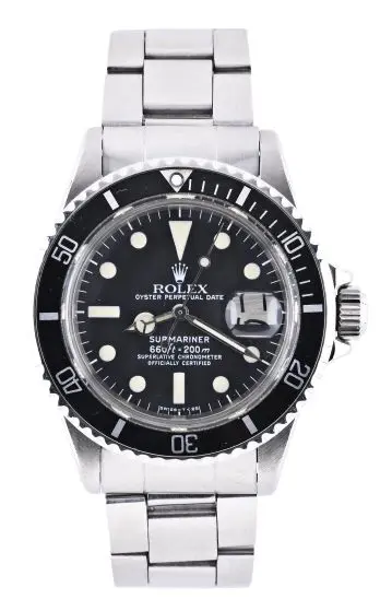 A late 20th century Rolex ref. 1680 Submariner wrist watch