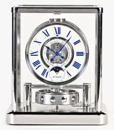 An early 21st century Atmos ref.5112202 Classic Phases de Lune mantel clock