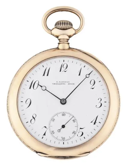 A late 19th century Patek Philippe pocket watch for S.H. Dodge