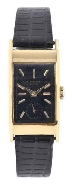 A mid 20th century Patek Philippe ref. 425 wrist watch