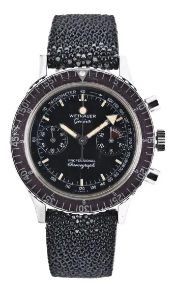 A mid 20th century Wittnauer ref. 238T 7004A wrist chronograph