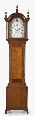 A New England tall clock