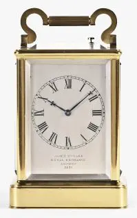 A good mid 19th century hour repeating carriage clock by James McCabe