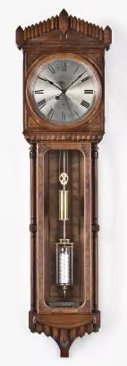 A Seth Thomas Clock Co. Regulator No. 10 hanging clock