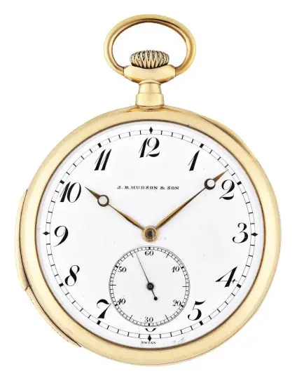 An early 20th century minute repeating pocket watch by Touchon for