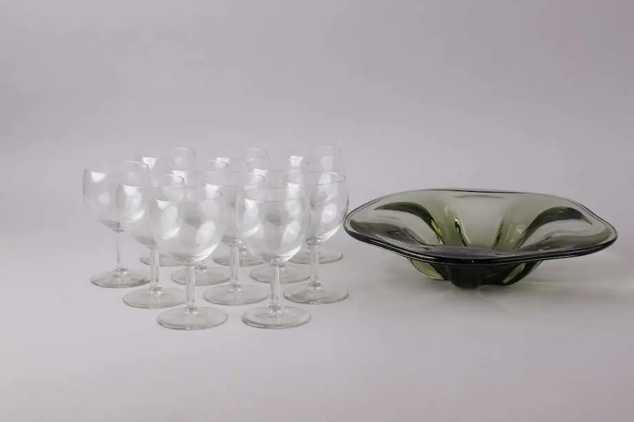 Glasfat