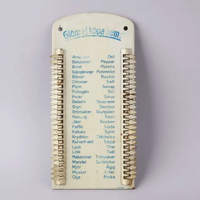 Inköpslista