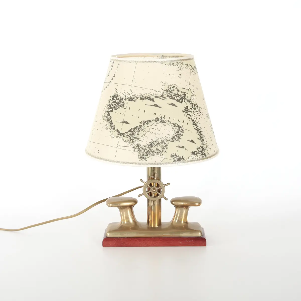 BORDSLAMPA, mässing, Italien, modern tillverkning.