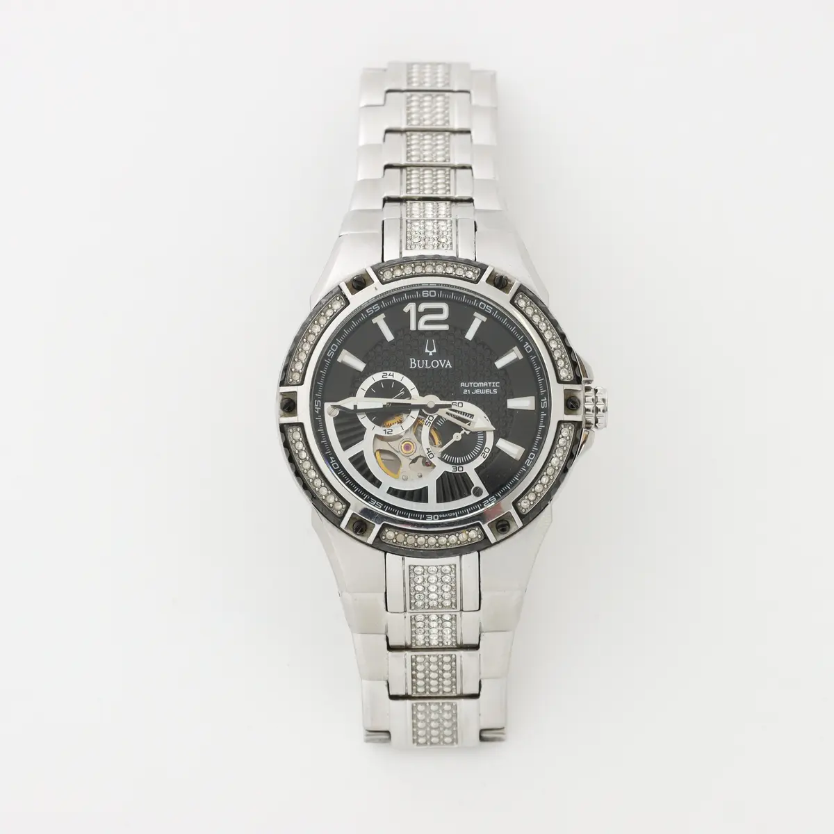 ARMBANDSUR BULOVA Automatic, 21 Jewels, 2012.