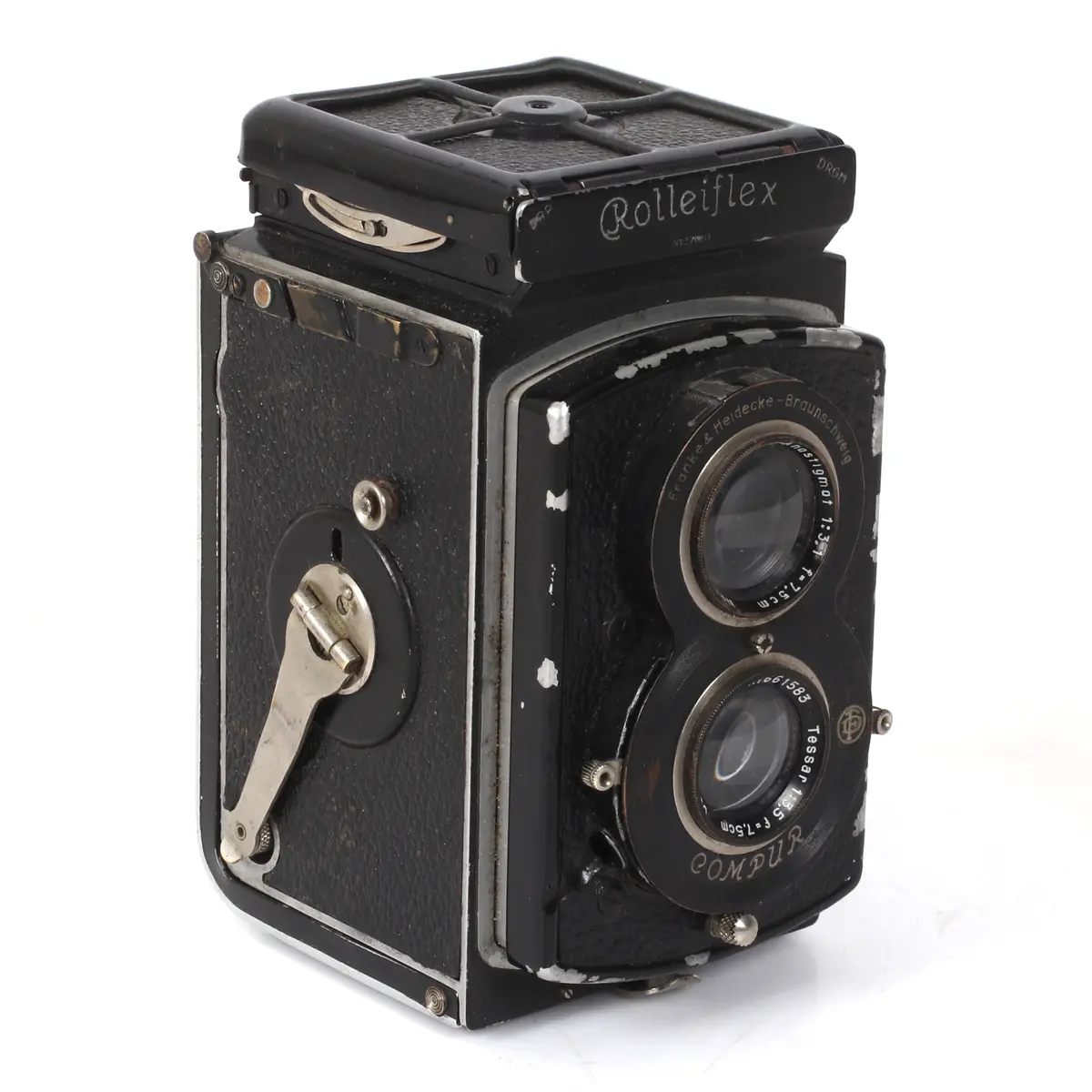 KAMERA, Rolleiflex Compur, Franke & Heidecke, Braunschweig.