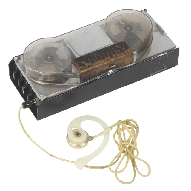 DIKTAFON/RULLBANDSPELARE, Elektron 52D, Sovjet, 1900-tal.