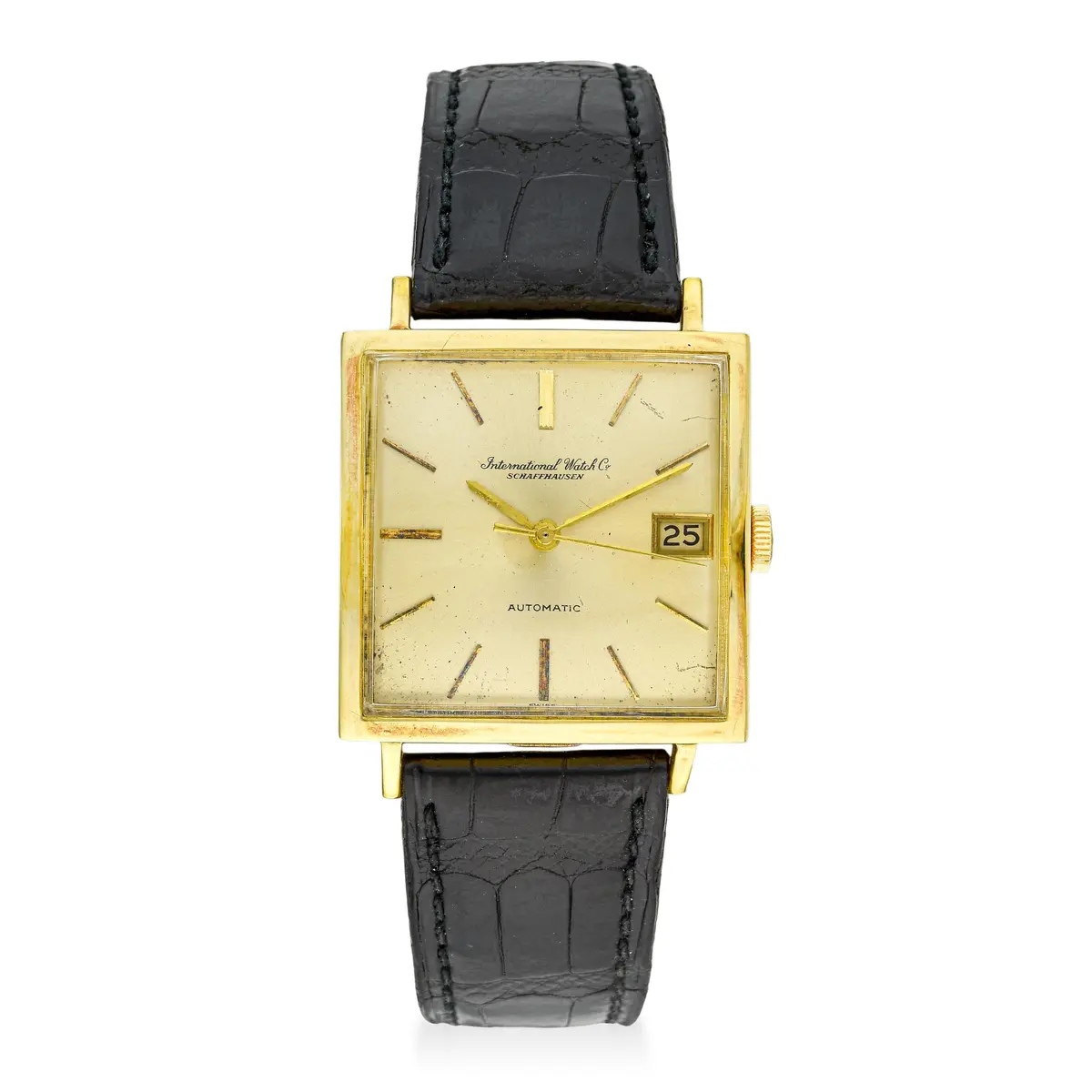 IWC Oversized Square in 18K Gold