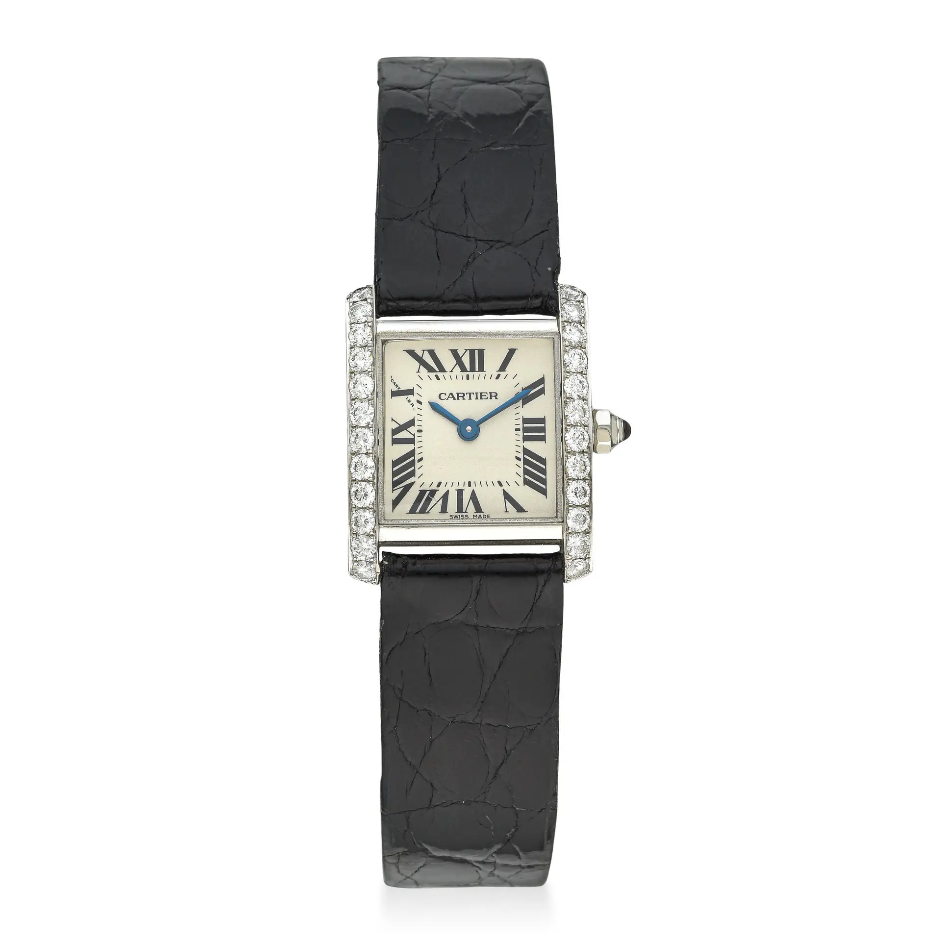 Cartier Tank Francaise in 18K White Gold