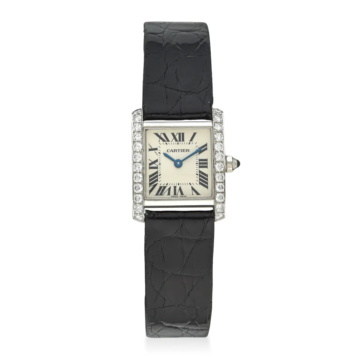 Cartier Tank Francaise in 18K White Gold
