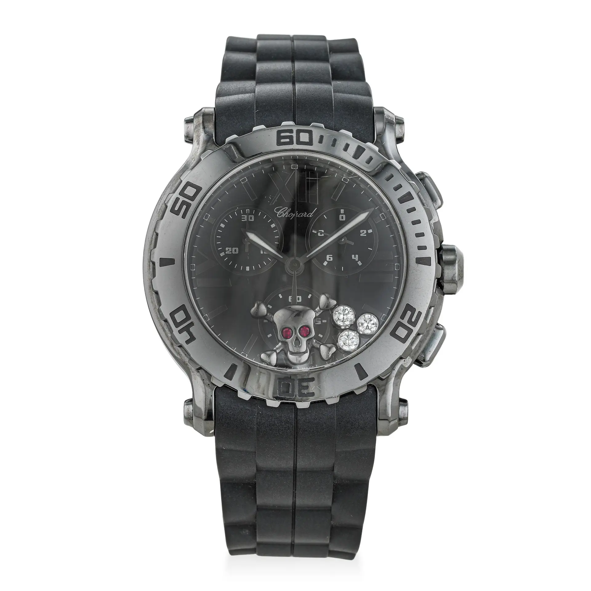Chopard Happy Sport In Black DLC Steel