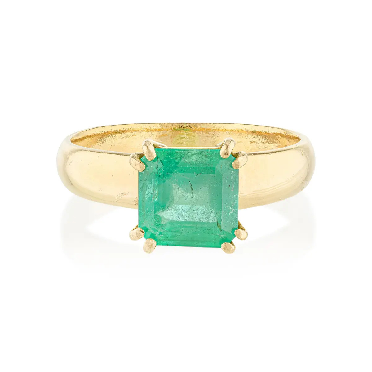 Zambian Emerald Ring, GIA Certified
