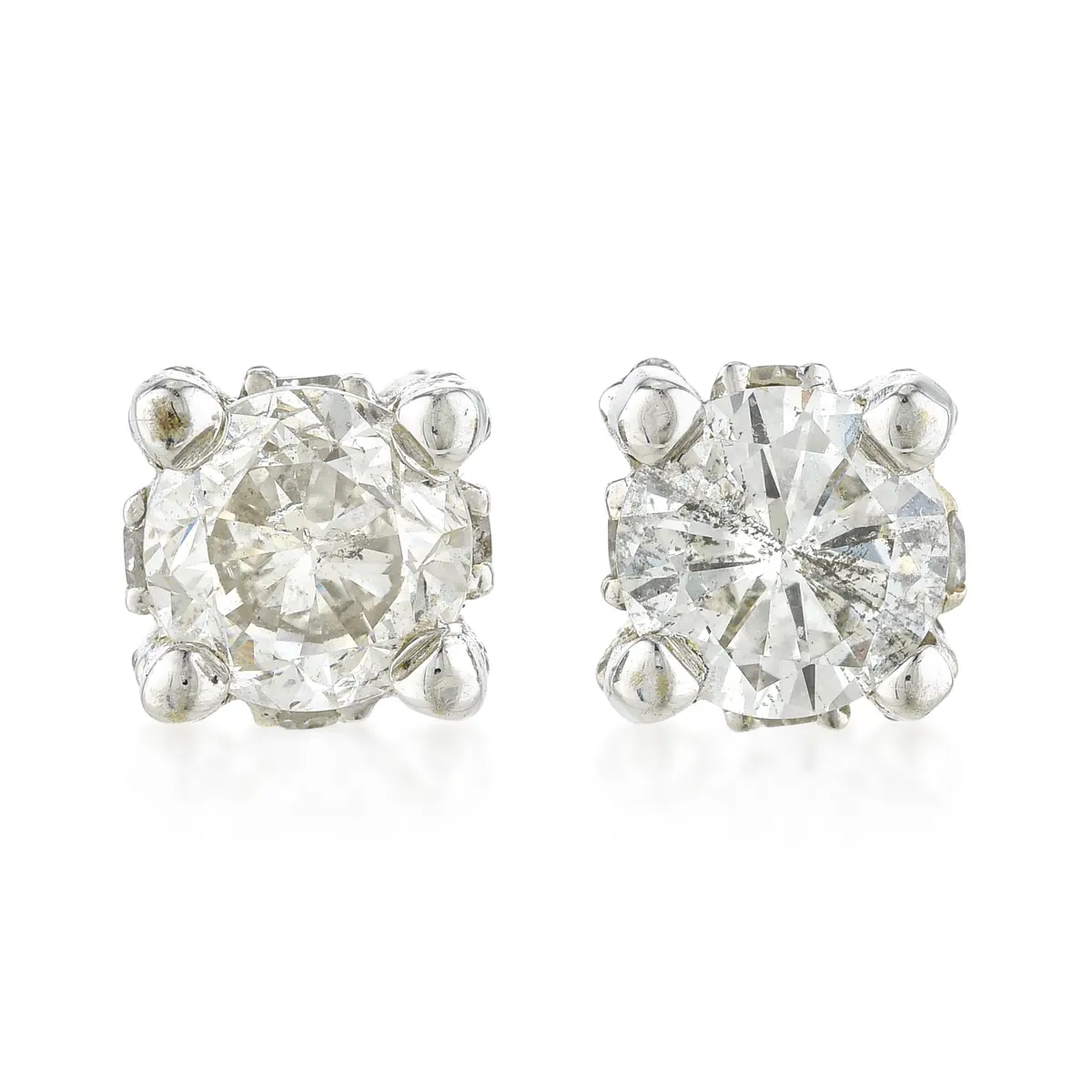 Diamond Stud Earrings (Approx. 1.10 CTW)