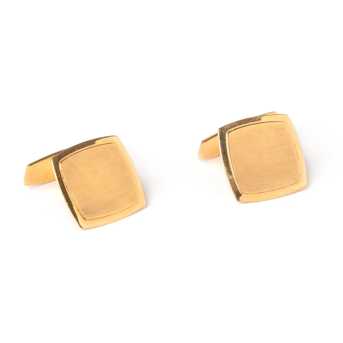MANSCHETTKNAPPAR, 18K guld, Alton, Falköping, 1968.