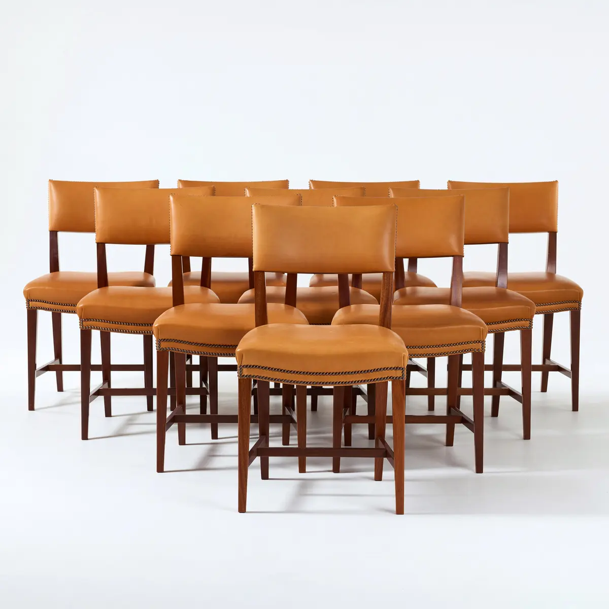 JOSEF FRANK. Stolar, tio stycken, Firma Svenskt Tenn 2020, modellnummer