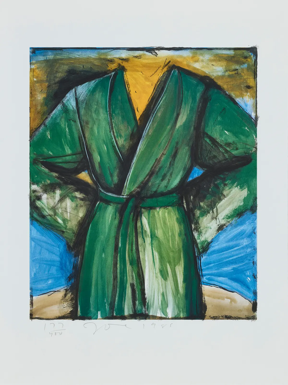 JIM DINE. "The Mighty Robe".