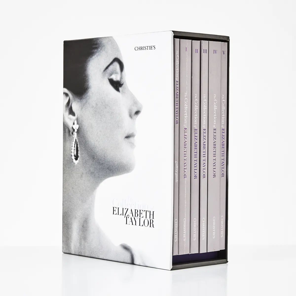 KATALOG, "The Collection of Elizabeth Taylor", Christies 2011, 5 delar