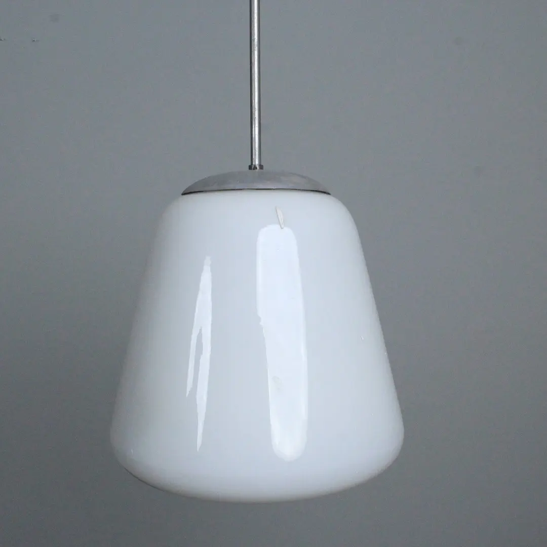 Deckenlampe mit Opalglas, 1970er.