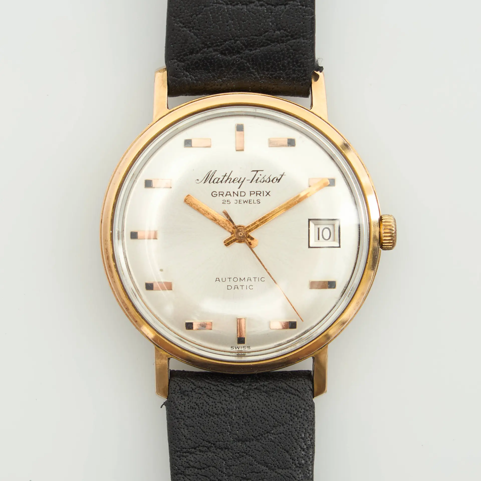 MATHEY-TISSOT, Grand Prix, armbandsur, automatisk, 34 mm, ca 1960-1970-tal.