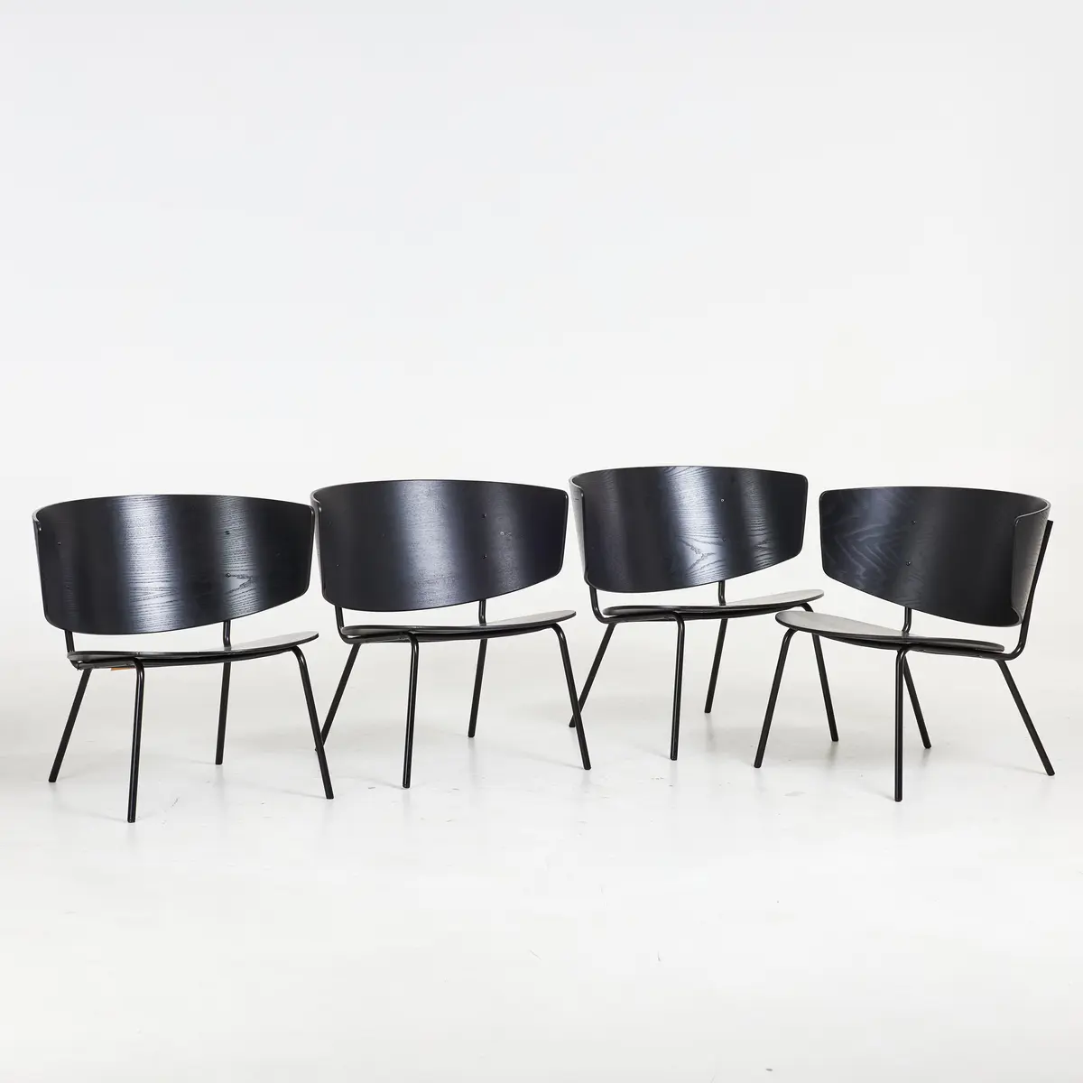 LOUNGESTOLAR, 4 st, "Herman Lounge chair", Herman studios för Ferm