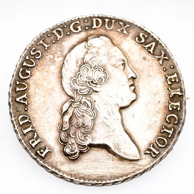 1 Thaler-Frederick August III, Kurfürstentum Sachsen, 1774.