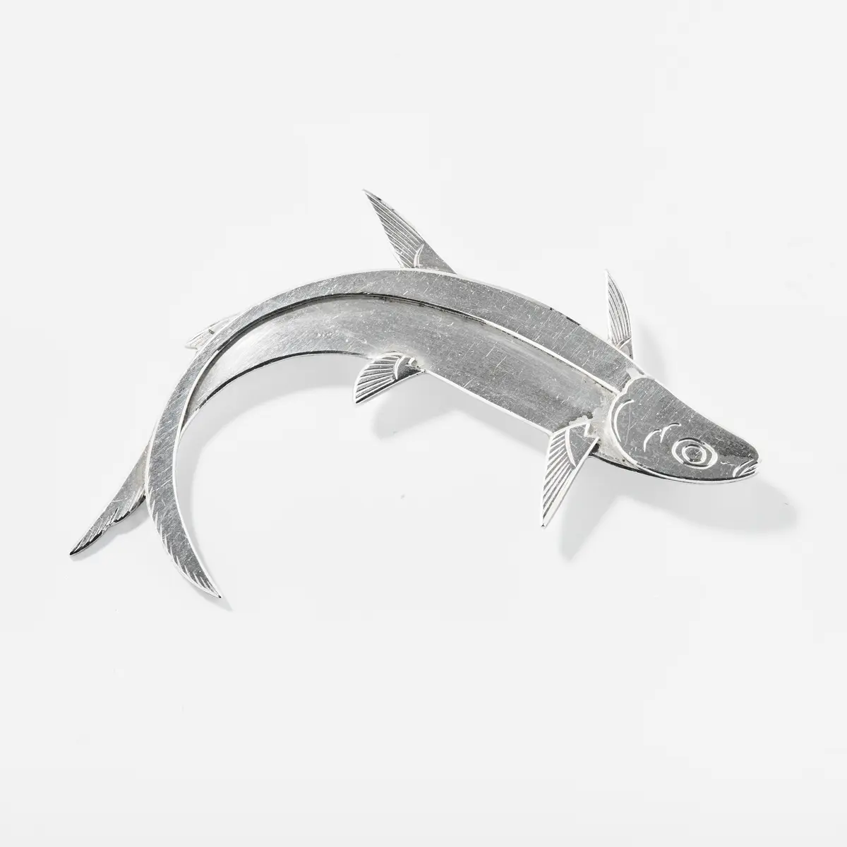 WIWEN NILSSON. Brosch, sterlingsilver, no 21, Lund 1954.