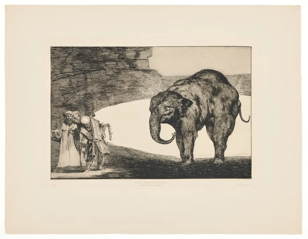 FRANCISCO GOYA. "Los Proverbios: Additional Plates".