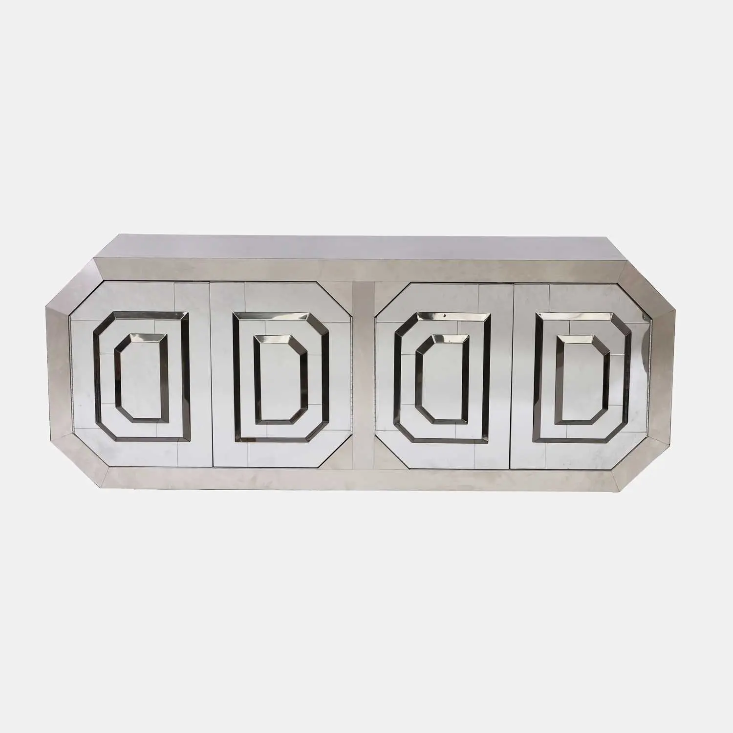 Manner of Karl Springer a credenza